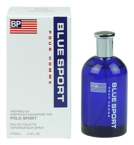 Perfume Para Hombre Blue Sport Ebc Collection Gbc Volumen De La Unidad 100 Ml