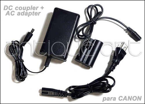 A64 Coupler Dc-400 Ac Adapter Canon 5d 20d 40d D60 Rebel Xt