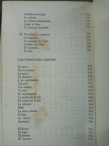Imagen 5 de 6 de Seleccion De Poemas * 1925 / 1952 * Pablo Neruda * Circulo *