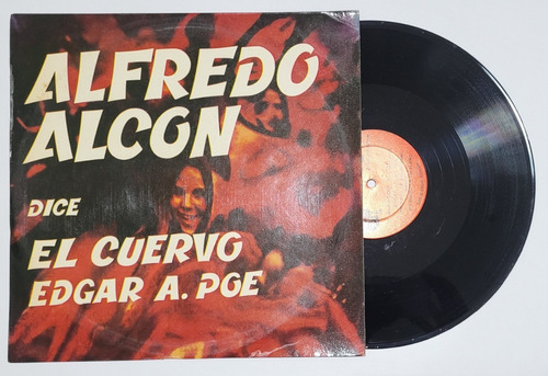 Alfredo Alcon El Cuervo Edgar Allan Poe  Baudelaire Vinilo