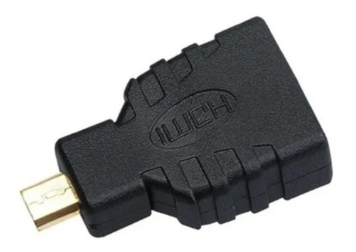 Adaptador Cople Para Micro Hdmi Macho A Hdmi Hembra