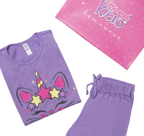 Pijama P/niña Invierno Kiero 9059 Y9159 Kittycorn Liquido!!