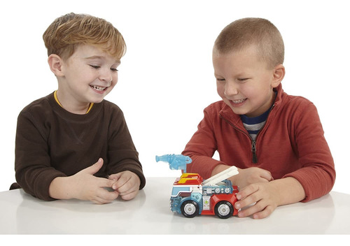 Figura Fire-bot Playskool Heroes Transformers Juguete