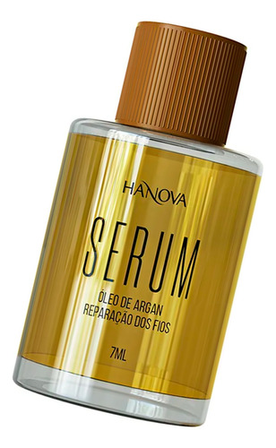 Sérum Argan Oil Reparação Dos Fios Hanova 7ml