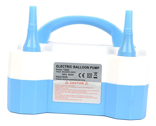 Bomba De Aire Para Inflar Globos, Juguete, Dos Boquillas,
