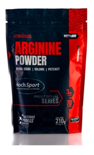 Arginina Powder Hoch Sport 210grs Generador De Oxido Nitrico