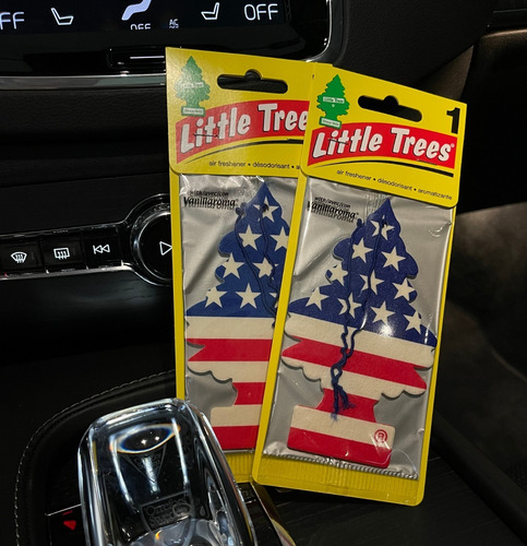 Imagem 3 de 5 de 2 Little Trees Aromatizante Cheirinho Carro Vanilla Eua