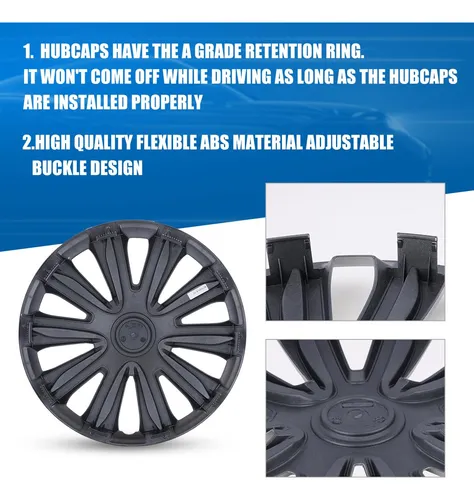 Compatible Con Chevrolet I1motor Juego De 4 Tapacubos Univer