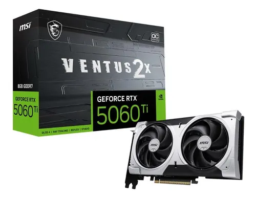 comprar Placa De Video Msi Geforce Rtx 5060 Ti 8g Ventus 2x Oc Plus
