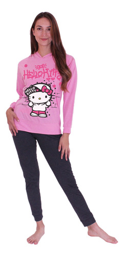 Pijama Mujer Algodón Hello Kitty S1021223-58