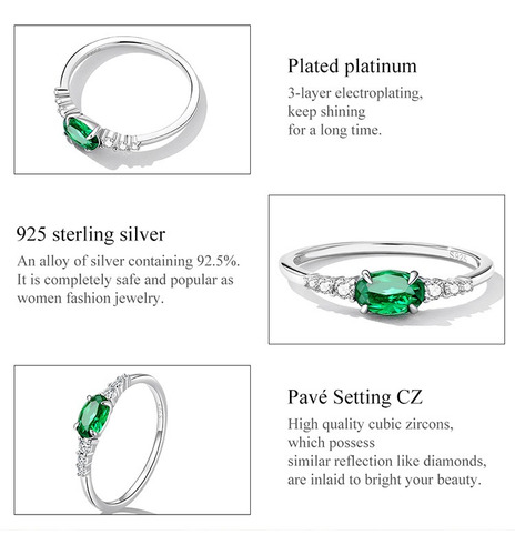 Anillo De Compromiso Mujer Fabricado En Plata 925 + Estuche