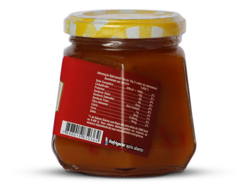 Imagem 2 de 3 de Chutney De Manga 240g Orgânico Nutritivo Acompanhamento
