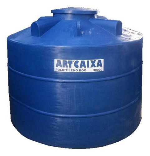 Tanque de água Artcaixa Box vertical polietileno 3000L de 1.45 m x 1.8 m