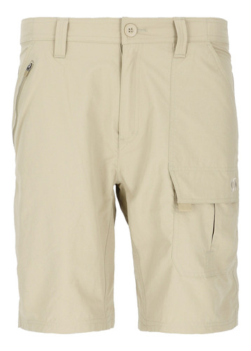 Pantalon Corto Trail Hombre Beige