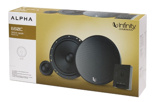 Parlantes Componente Infinity Alpha 650c By Harman/musicarro