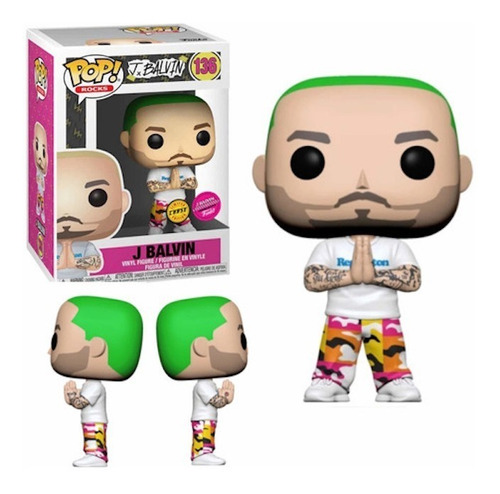 Funko Pop! Rocks: J Balvin #136 Exclusive Chase Edition