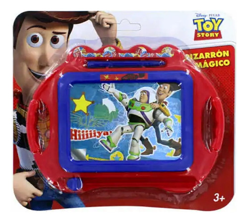 6 Pizarron Disney Mágico Cars Toy Story Juguete Mayoreo Niño Color Rojo