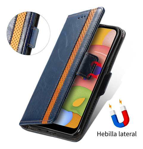 Funda Protectora De Piel Sintética Con Ranura Para Tarjetas Oukitel C51/c57 Pro/c57s, Estilo Cartera