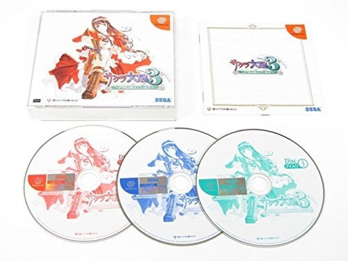 Sakura Taisen 3 Japón Importación.