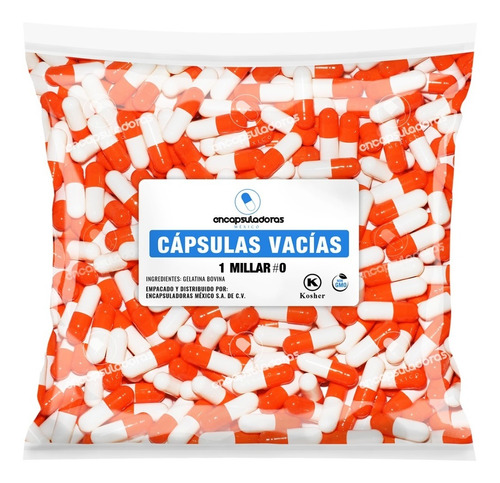 Capsulas Vacias #0 Millar, Naranja/blanco