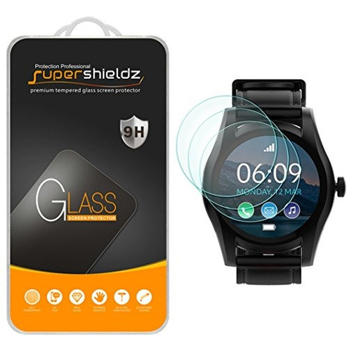 Supershieldz (3 Pack) Para Blu X Enlace (smartwatch) Pantall