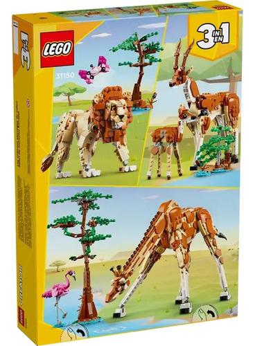 Lego Creator - Safari De Animales Salvajes (31150)