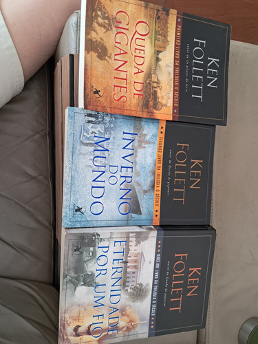 Lote Com Trilogia Ken Follett (Usado)