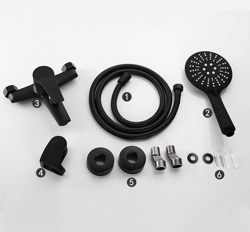 Set Llave Grifería Baño Ducha Mas Tina Monomando 3 En 1