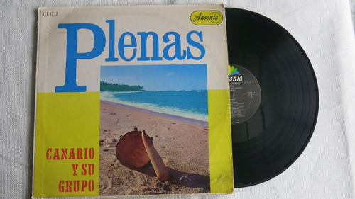 Vinyl Vinilo Lp Acetato Plenas Canario Y Su Grupo Salsa 