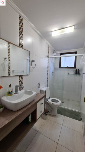 Imagem 16 de 24 de Apartamento Reformado À Venda - Praia Da Enseada - Guarujá Sp - 3 Dormitórios - 2 Banheiros - 1 Vaga De Garagem - Lazer - Ap05635 - 69028424