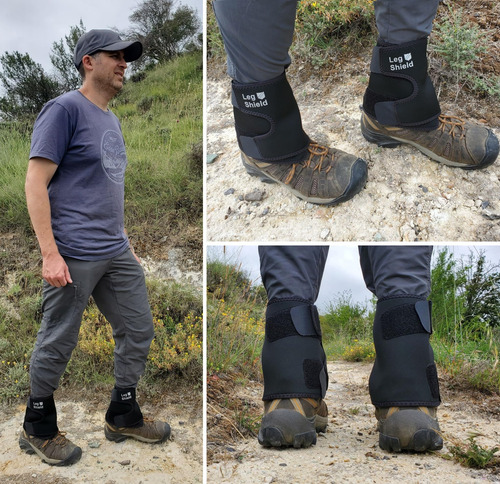 Polainas Bajas, Diseño De Gancho Y Bucle Para Poner Y Quitar