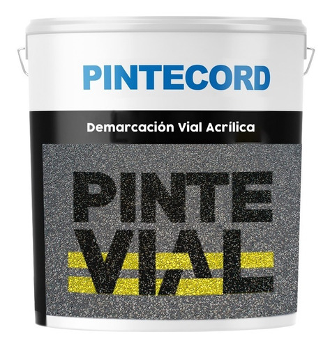 Pintura Demarcacion Vial Acrilica Pintecord Pintevial 20l Bc