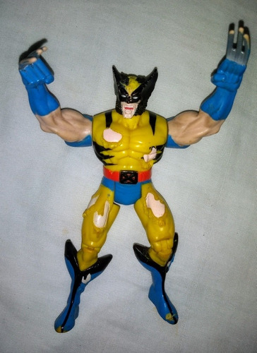 Wolverine Deluxe Edition Battle Damaged 1995 Toybiz Marvel