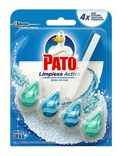 Pato Pato Pastilla De Baño Brisa De Mar 38.6 Grs.