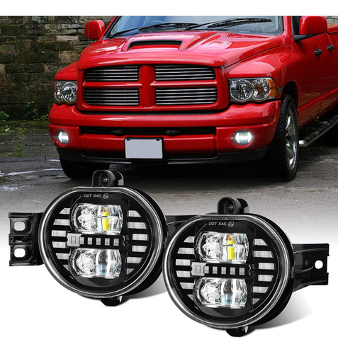 Spl Luz Antiniebla Led Repuesto Drl Para Dodge Ram Durango