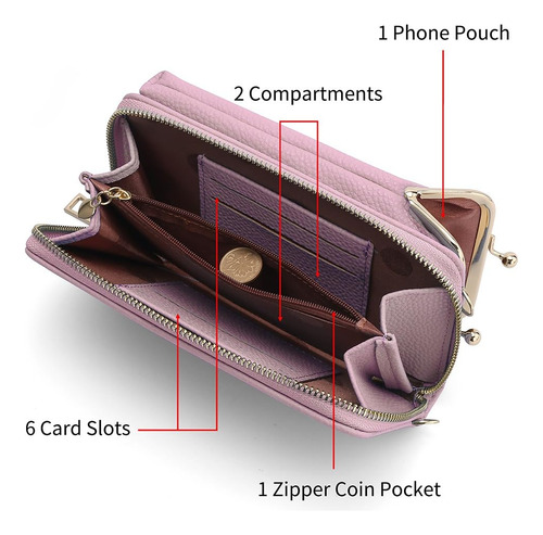 Bolso Pequeño Tipo Bandolera Para Teléfono Móvil Para Mujer