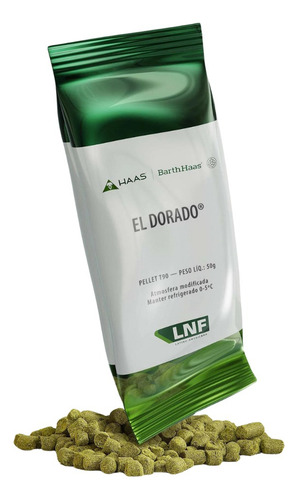 Lupulo El Dorado 50g - Atmosfera Modicada Lnf Barth Hass