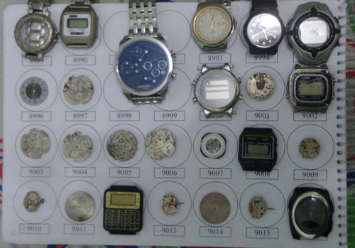 Lote 33 Sucatas Casio E Outros- Máquina Do Tempo
