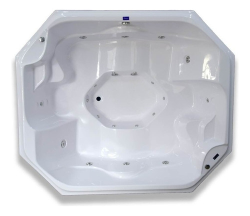 Spa 2.10 X 1.80 Leblon 4 Lugares! Super Completa 127v