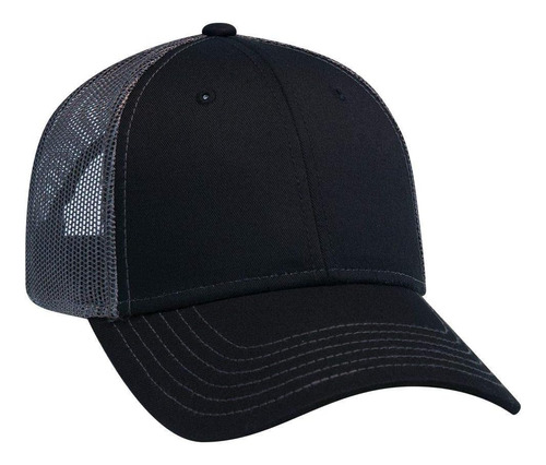 Gorra Trasera Malla Vertical Contraste Perfil Bajo Otto 6