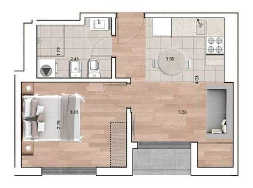 Imagen 5 de 16 de Venta 1 Dormitorio, Ventura Boulevard La Blanqueada