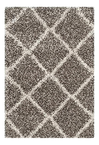 ~? Safavieh Hudson Shag Collection Accent Rug - 2' X 3', Gri