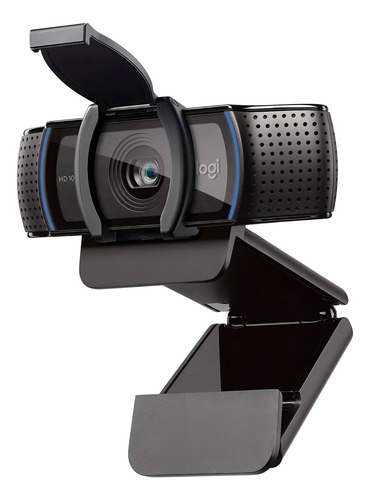 Camara Web Webcam Logitech C920 Pro Fhd 1080p Microfono Usb Color Negro