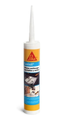 Sika Sanisil Silicona Acida Transparente 300cc Plaza Verdi