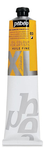 Tinta Óleo Pebeo Studio 200ml Cadmium Yellow Deep Imit 3