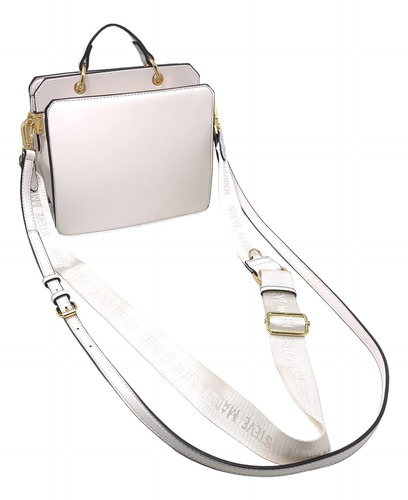 Bolso Tote Convertible Steve Madden Bevelyn, Vainilla