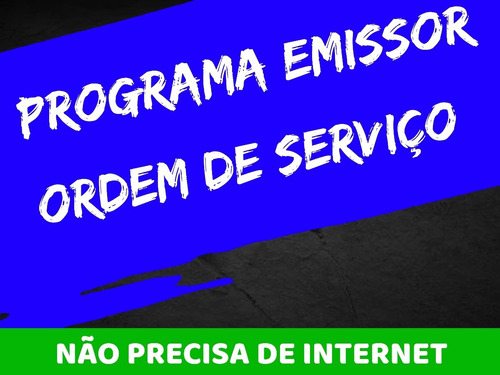 Imagem 1 de 5 de Sistema De Ordem De Serviço Offline