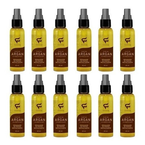 Óleo De Argan E Monoi Do Tahiti Kit Com 12 Unidades Fashion 