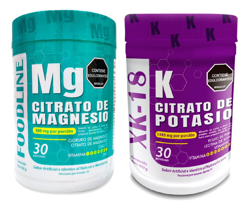 Magnesio Y Potasio 100% Natural - g a $4530