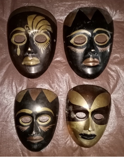 Mascaras Decorativas De Bronce 